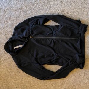 lululemon Black Cross Zip Jacket sz 6